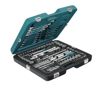 Hylsnyckelsats 1/2  + 3/8 +1/4